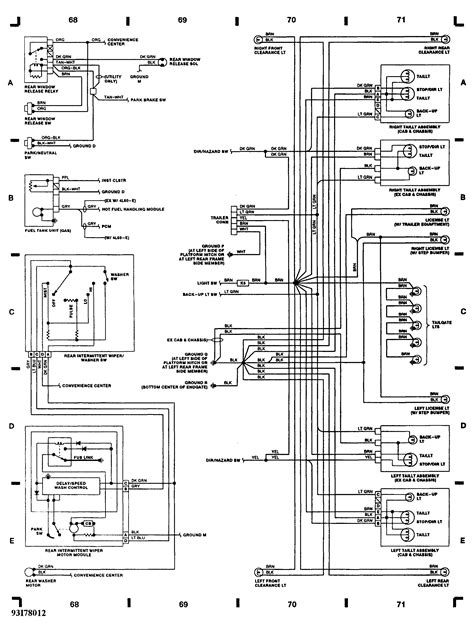 wiring diagram 93 chevy 4x4 